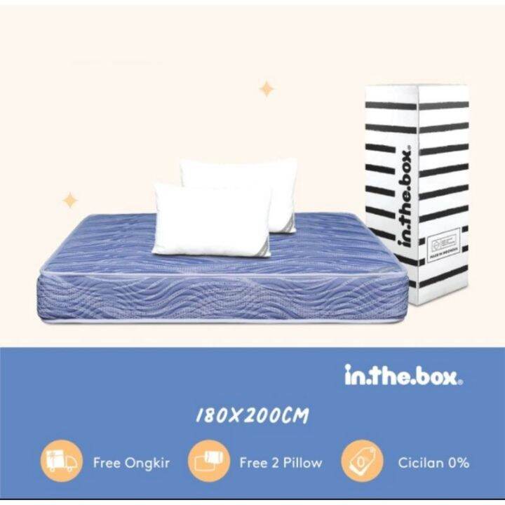 Kasur Spring Bed Inthebox Alpha Uk X King Kasur In The Box Alpha Kasur Lazada