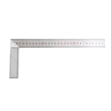 12inch Adjustable Combination Right Angle Ruler 45 / 90 Degree