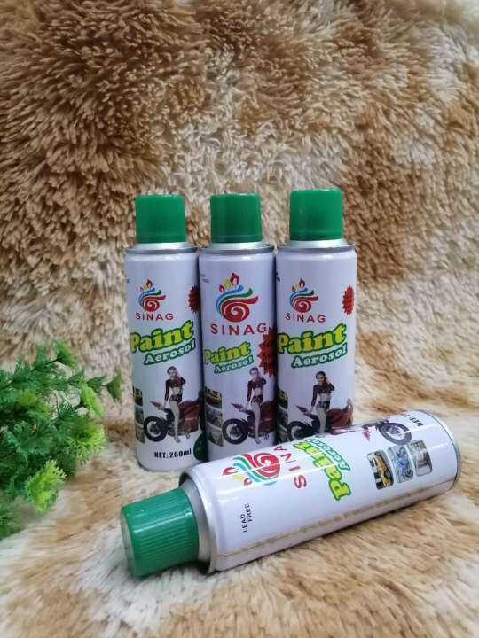 Spray Paint Motorcycle and Multi purpose Paint 250ml 4 colors Lazada PH