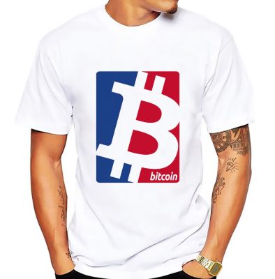 Kaus Mode Lengan Pendek Musim Panas Camiseta Bitcoin Blanca Logogo Btc T Shirt Bitcoin Putih Merek Btc Digital Printing S-4XL-5XL-6XL