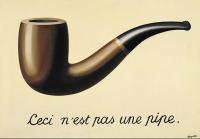 นี่คือภาพวาดที่โด่งดังของ Rene Magritte ไม่ใช่โปสเตอร์ผ้าไหมการพิมพ์ฟิล์มศิลปะท่อสำหรับของตกแต่งผนังบ้านของคุณขนาด24X36นิ้ว0809