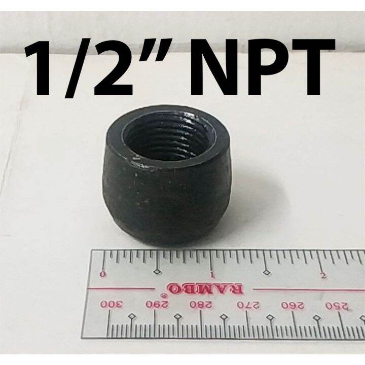 THREADOLET 1/2 NPT BLACK IRON Lazada PH