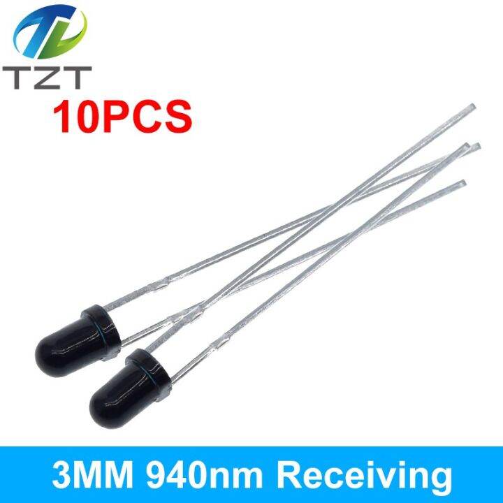 F3 3MM 940nm LEDs infrared emitter and IR receiver diodes each 5pcs