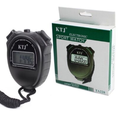 (จับเวลากีฬา) นาฬิกาจับเวลาเเข่งกีฬา KTJ TA288 [ของเเท้]นาฬิกาจับเวลา รุ่น TA 228 จับเวลาวิ่ง จอใหญ่ นาฬิกาจับเวลา