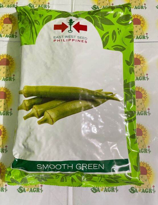 Smooth Green Okra Seeds (1 kilo) by East West Seeds Lazada PH