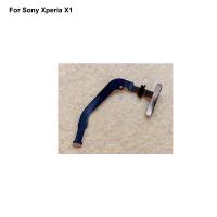 เปลี่ยนเครื่องสแกนลายนิ้วมือสําหรับ Sony Xperia X1 Touch Sensor ID ปุ่มโฮม Return Assembly Flex Cable J9110 J8110