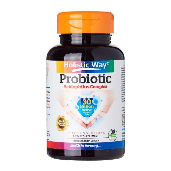 Holistic Way Probiotic Acidophilus Complex 30 Billion | Lazada Singapore