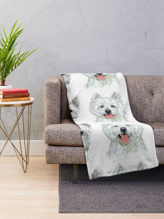 westies-throw-blanket-kids-blanket-furry-blankets-blankets-and-throws-cosplay-anime