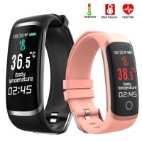 Body Temperature Smart Wristband Watches Men Women SmartBand Heart Rate Fitness Tracker Blood Pressure Bracelet For Android IOS