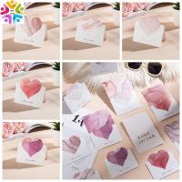 TSEVD 10pcs การตกแต่ง DIY การ์ดอวยพร การเขียนด้วยลายมือ ความรักปิดทอง การ์ดข้อความ โรแมนติกโรแมนติก พับเก็บได้ ของขวัญเฉลิมฉลอง