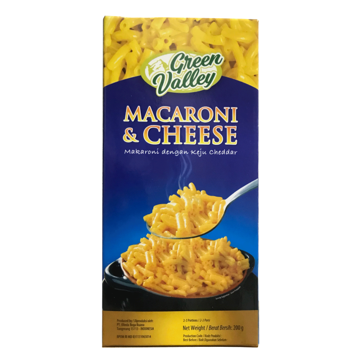 Green Valley Macaroni and Cheese 200 Gr Lazada Indonesia