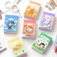 Soft set beans Journal Decorative Kawaii Cartoon Stationery BOOK Stickers Scrapbooking DIY Diary Album Cute girl cat Stick Lable Stickers