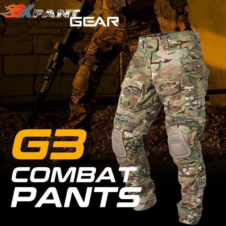 IDOGEAR G3 Tactical Pants With Knee Pads Tactical Trousers CP Gen3