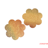 ZONGPAN สติกเกอร์แปะหน้าอกมองไม่เห็นกาวติดเต้านมสำหรับผู้หญิงแผ่นปิดหัวนมซิลิโคนแผ่นปิดหน้าอกน่ารักระบายอากาศได้ดีใช้บราแบบแปะใช้แล้วทิ้ง1คู่