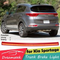 LEDสะท้อนหลังกระโปรงท้ายรถสำหรับKia Sportage QL LX / EX 2016 2017 2018 2019 2020 2021หยุดเบรกโคมไฟแถบสีแดงไฟท้าย