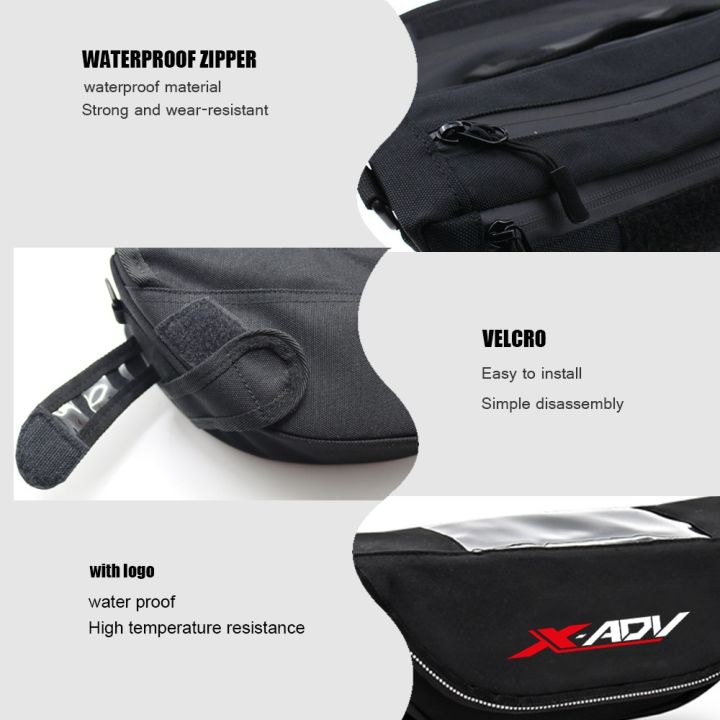 กระเป๋าเครื่องมือเดินทางกระเป๋าถือเก็บกระเป๋ากันน้ำรถจักรยานยนต์สำหรับ-honda-xadv-750-x-adv-x-adv-750