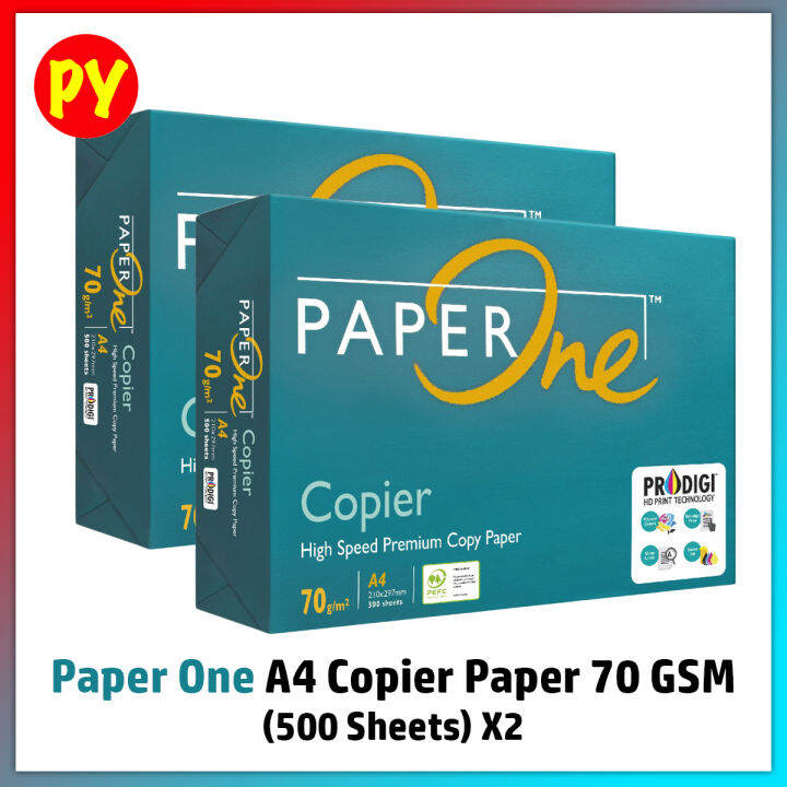 PaperOne A4 Copier Paper - 70gsm (500 Sheets) X 2 | Lazada