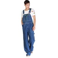 Hot 2021 New Mens Loose Overalls Large Size Huge Denim Bib Pants Fashion Pocket Jumpsuits Men Jeans Wide Leg Denim Pant