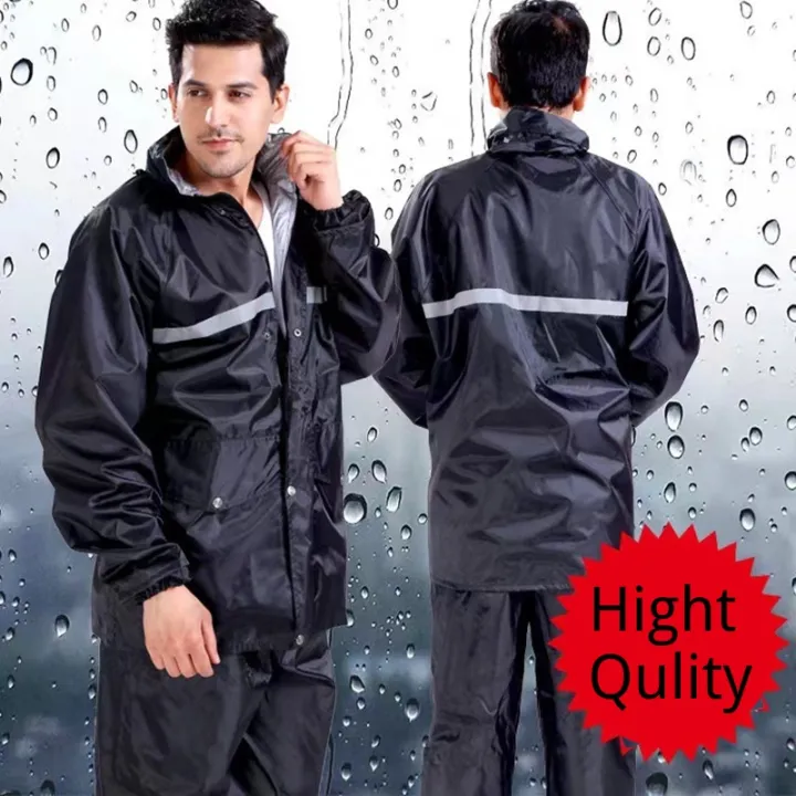 Long Raincoat Women Men Cloak Waterproof Windproof Light Hooded Rain Coat Poncho