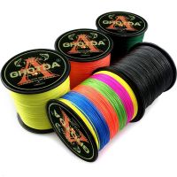 GHOTDA Fishing Line 8 Strands 500M 300M 100M PE Braided Multifilament Fishing Line Rope peche carpe Wire