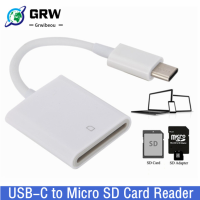 TYPE C USB-C ไปยัง Micro SD SDXC Card Reader OTG Data Cable TYPE C Mini Adapter สำหรับ Phone สำหรับ Samsung