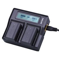 ZZOOI LP E6 LPE6 Ultra Fast LCD Dual Battery Charger for Canon LPE6 LP E6 LP-E6N DSLR EOS 5D Mark II III 60D 5D 7D 6D 70D Battery