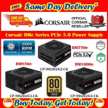 CORSAIR RMe SERIES RM850e FULLY MODULAR LOW-NOISE ATX 3.0 (PCIe5.0) POWER  SUPPLY - CP-9020263-UK