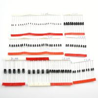 【CW】 1N4148 1N4007 1N5819 1N5399 1N5408 1N5822 FR107 FR207 8values 100pcsElectronic Components PackageDiode Assorted