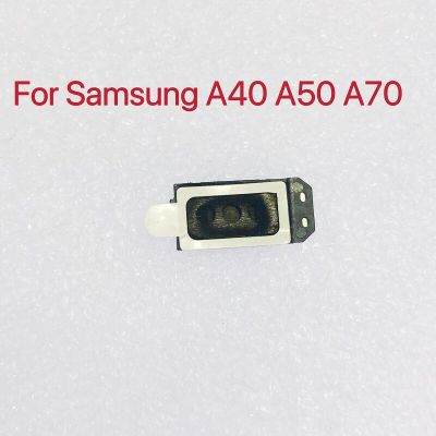 สำหรับ Samsung Galaxy A40 A405 A50 A70 A505ของแท้ A705โทรศัพท์ลำโพงหูหูฟังบนสายเคเบิลงอได้เครื่องรับสัญญาณเสียง LPX3762อะไหล่ทดแทน