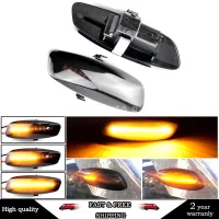 ✓☏ 2pcs LED Car Dynamic Turn Signal Light Side Marker Lamp Blinker Amber For Citroen C4 Picasso C3 C5 DS4 Peugeot 308 207 3008 5008