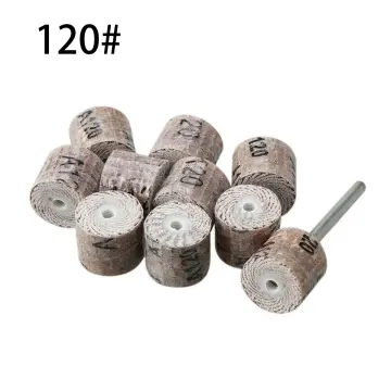 10 Pcs Flap Wheel Disc Sanding Drill Sandpaper Polishing Drill Bit