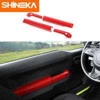 SHINEKA Car Interior Handrail Panel Inside Door Decoration Trim Cover Accessories for Suzuki Jimny 2019 2020 2021 2022+