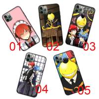 DB-444 Assassination Classroom Black ซิลิโคน เคสโทรศัพท์ ปก หรับ iPhone G31 Moto G41 G22 G42 13 14 G51 G52 12 G1000 G71 Max Plus Mini Pro