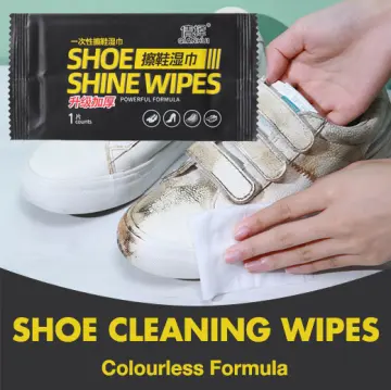 White Shoe Cleaning Wet Wipes, Sneaker Cleaner Stain Remover Eraser, Sports  Shoes Cleansing Agent