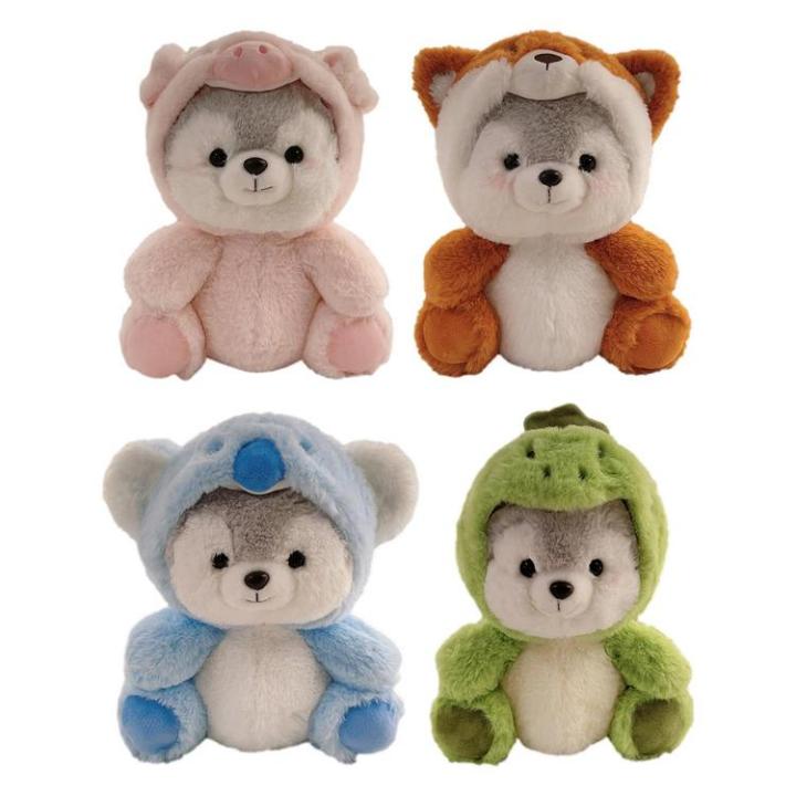 husky-stuffed-animal-cute-creative-pet-transformed-koala-pig-dinosaur-plush-soothing-sleeping-pillow-husky-dolls-soft-husky-dog-stuffed-animal-pretty-well