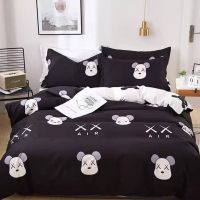Sweetdream_by Nakin -ผ้าปูที่นอนคุมโทน ลายหมีขาวดำ ✨ครบชุด 6 ชิ้น มีทุกขนาด พร้อมส่ง?