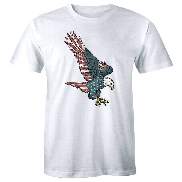 Cheap fashion American Eagle Flag Short Sleeve TShirts For Men ...