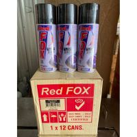 SPY สีสเปรย์ ขายส่ง   RED FOX ยกโหล 345.- รวม vat   RedFox ราคาถูก เฉดสี 1 สีกระป๋อง  ดำด้าน ดำเงา ขาว บอ สเปรย์  Spray