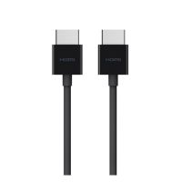 โปรโมชั่น BELKIN HDMI-TO-HDMI HIGH-SPEED WITH ETHERNET CABLE (2M) รุ่น AV10168BT2M - BLACK ราคาถูก สายดิจิตอล สายHDMI สายทีวี สายสัญญาณทีวี