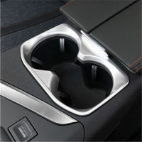 Interior Cup Holder For Peugeot 4008 5008 3008 GT 2017 2018 Matte Chrome Framing Styling Accessories