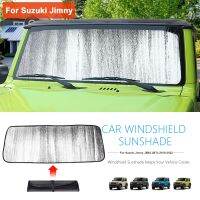 [HOT IUXKLKXLWSGH 551] กระจกบังแดดสำหรับ Suzuki Jimny JB64 JB74รถด้านหน้ากระจก Sun Visor อุปกรณ์เสริมสำหรับ Suzuki Jimny 2019