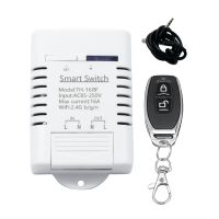 Smart Switch APP Remote Control Switch 16A Intelligent Monitoring Thermostat 433Mhz with RC