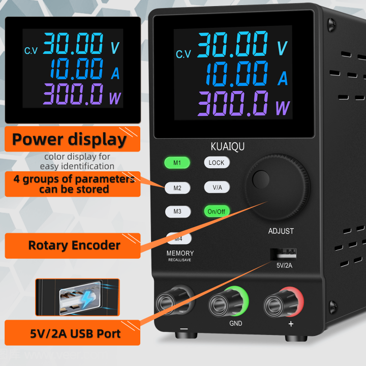 แล็บแหล่งจ่ายไฟ-dc-rs232ให้กับ-usb-ควบคุมด้วยคอมพิวเตอร์ตัวควบคุมแรงดันไฟฟ้า30v10a-แบบตั้งโปรแกรมได้พร้อมฟังก์ชันหน่วยความจำ4กลุ่มใหม่ล่าสุด