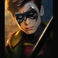 【ร้อน】ใหม่ Nightwing คอสเพลย์ Prop Eye Patch Mask สำหรับปาร์ตี้ฮาโลวีน Christmas