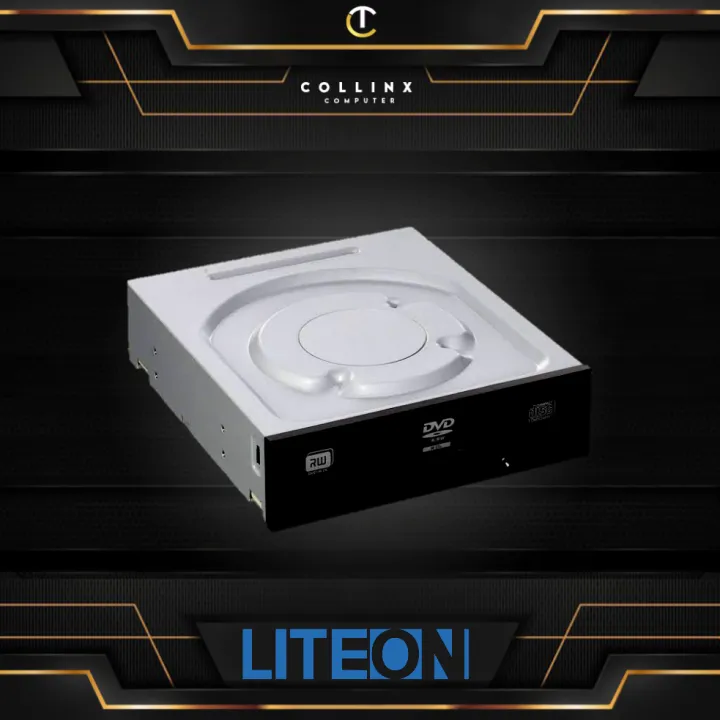 LITEON Internal DVDRW iHAS124 CD DVD Reader and Writer Light Portable Plug and Play