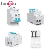 Din Rail Tuya เบรกเกอร์ตั้งเวลา WIFI แอปควบคุมระยะไกลอัตโนมัติอัจฉริยะขัดจังหวะสวิตช์ WIFI MCB TONGOU