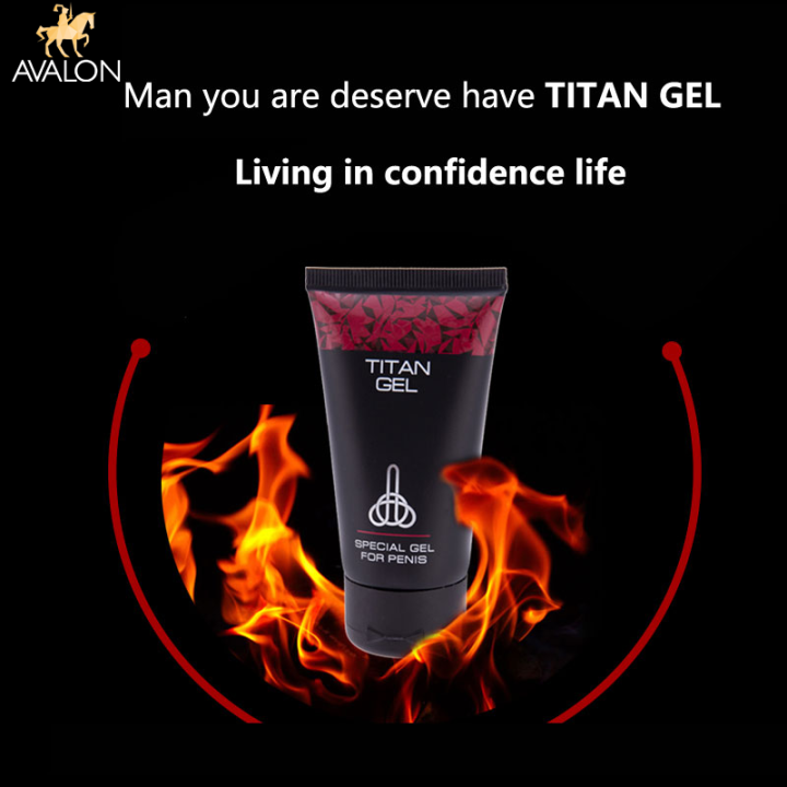 Titan Massage Gel For Penis Growth Thickening Man Essential Cream Sex