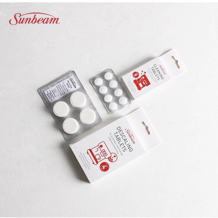 Sunbeam Descaling & Cleaning Tablets for Sunbeam Coffee Machine (EM0010