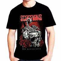 The New 100% Cotton Men Short-Sleeved T-Shirt Scorpions Brand Personalized