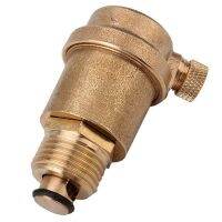 1/2 Brass Air Vent Valve Automatic Air Pressure Vent Valve for Solar Water Heater Pressure Relief Value Hardware Tools